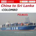 Sea Freight LCL de China a Colombo (LCL)